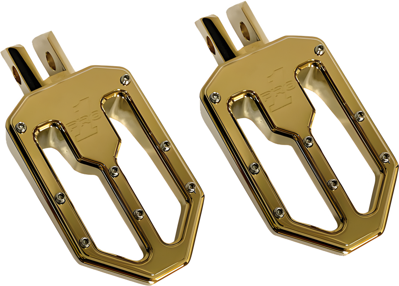 Pro One Pro Peg Moto Style - ONE M8 PEG Moto V2 Gold Titanium Nitride — Harley-Davidson (2017-2026)