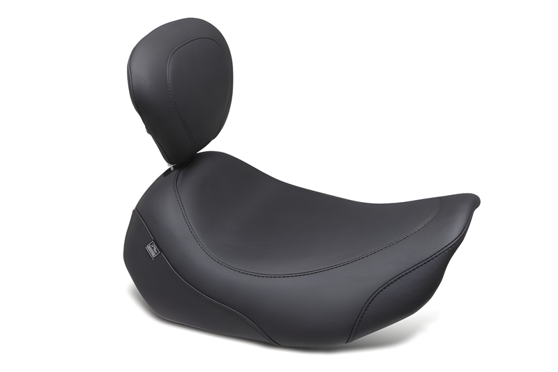 Mustang Motorcycle Solo with Driver Backrest Original — 2022-2025 Harley-Davidson Road Glide and