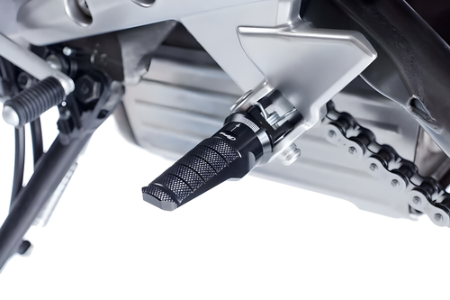 PUIG Hi-Tech Footpegs - Racing Black