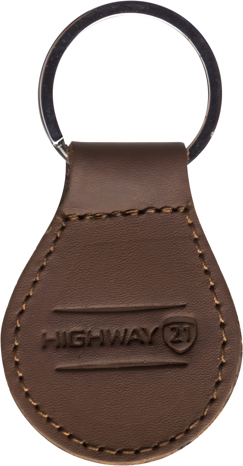 Highway 21 Key Chain - Brown