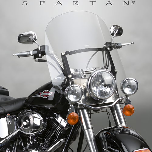 National Cycle Spartan Quick Release Windshield - 18.5