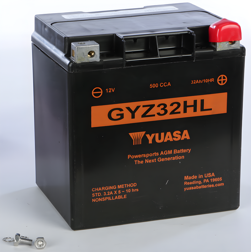Yuasa GYZ Series AGM Battery - Gyz32hl Sealed Factory Activated