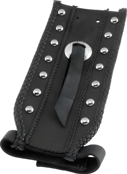 Mustang Motorcycle Solo with Driver Backrest Original — 2018-2021 Harley-Davidson Fat Boy