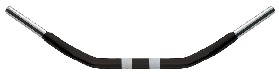 Wild 1 Savage Handlebars - Black - Harley & Indian V-Twin