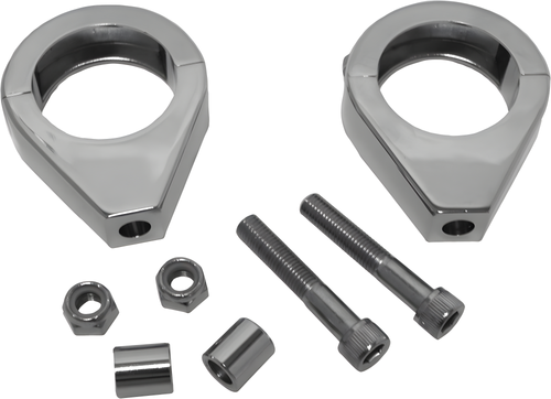 Harddrive Turn Signal Clamp - 39mm PR Chrome