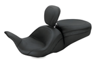 Mustang Motorcycle 1 Piece Touring with Driver Backrest Original — 2008-2021 Harley-Davidson Touring
