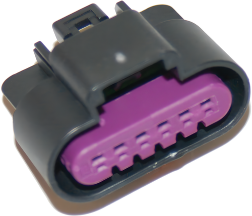 NAMZ Custom Cycle Amp/Delphi Connectors - 6 PIN Conn Hd69201394 — Harley-Davidson (2005-2015)