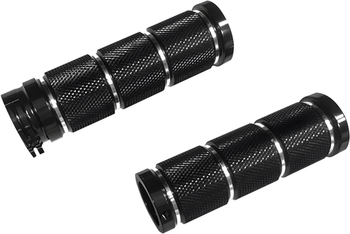 Harddrive Retro Grips - Black Dual Cable