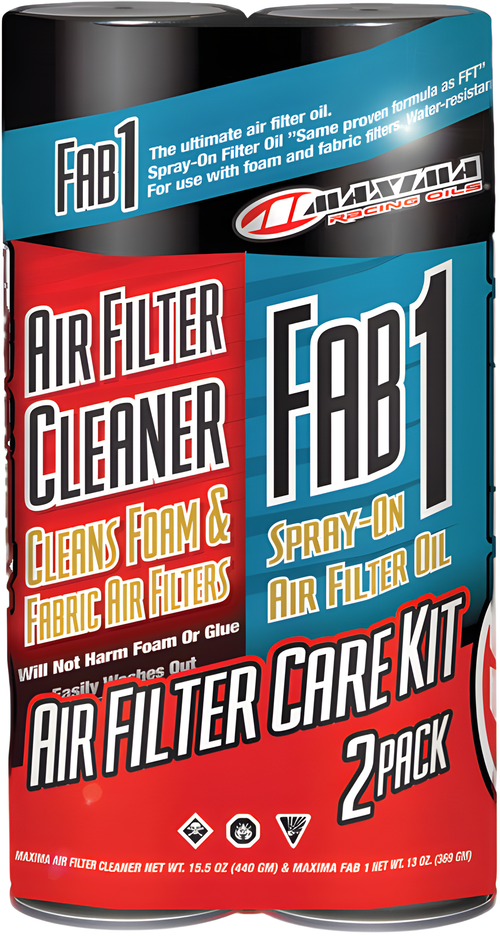 Maxima Air Filter Maintenance Care Kit - 2-PK