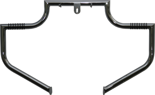 Lindby Linbar Engine Guard - HD Linbar Fxdwg 91-UP Chrome — Harley-Davidson Dyna Wide Glide (1993-2017)