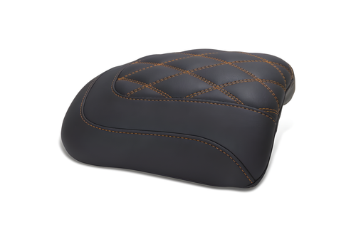 Mustang Motorcycle Double Diamond Padded Cowl Seat — 2023-2025 Harley-Davidson