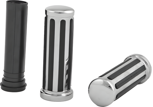 Harddrive Rail Style Grips - TBW — Harley-Davidson Road King, Electra Glide Ultra Classic, Street Glide (2008-2018)
