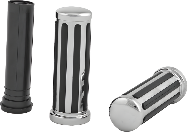 Harddrive Rail Style Grips - TBW — Harley-Davidson Road King, Electra Glide Ultra Classic, Street Glide (2008-2018)