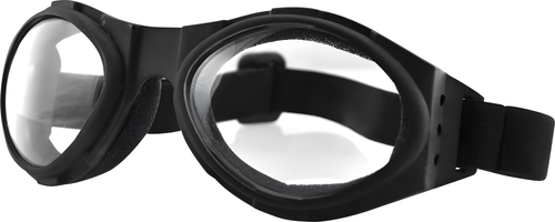 Bobster Bugeye Goggles - Sunglasses Black W/Clear Lens