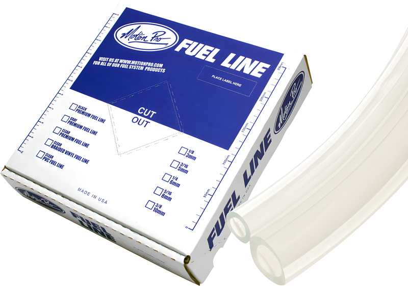 Motion Pro Clear Premium Vinyl Fuel Vent Line - 1/4