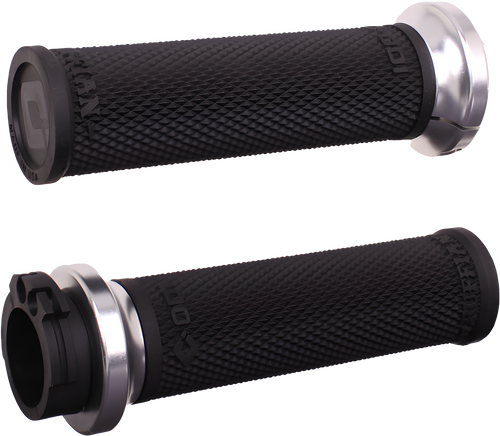 ODI Rufian Lock on Grips-Vtwin - Grips Cable 1