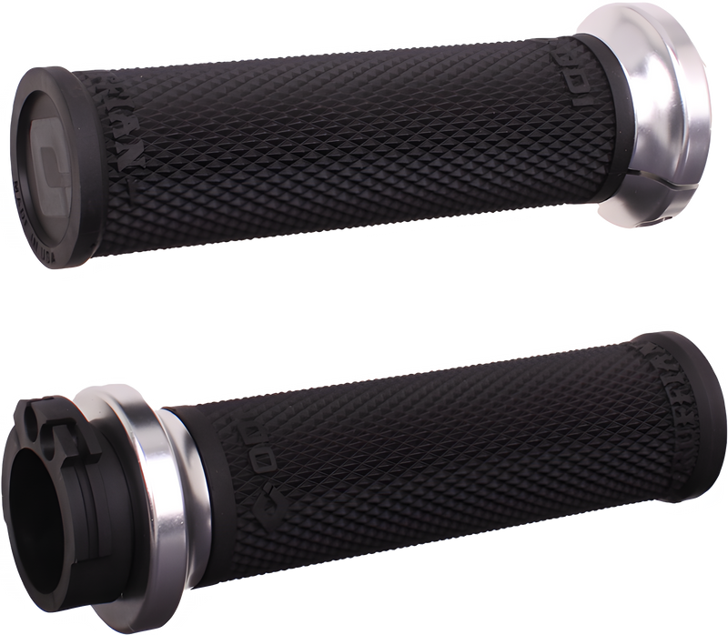 ODI Rufian Lock on Grips-Vtwin - Grips Cable 1