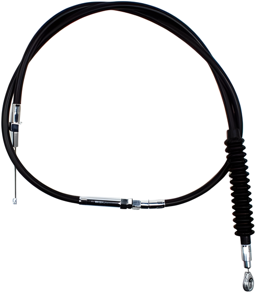 Motion Pro Black Vinyl Clutch Cable - LW Cable — Harley-Davidson Sportster 1200 Custom, Iron 883, Sportster 883 Custom (2004-2014)