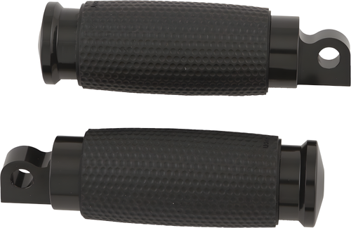 Avon Air Cushioned Footpegs - GEL Foot Pegs Black — Harley-Davidson Electra Glide, Softail Heritage Classic, Electra Glide Classic (1955-2026)