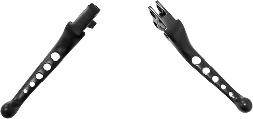 Harddrive Custom Levers - 5-Hole Lever SET Black BIG Twin 1996-2006 XL 1996-2003 — Harley-Davidson CVO Softail Fat Boy (2005-2006)