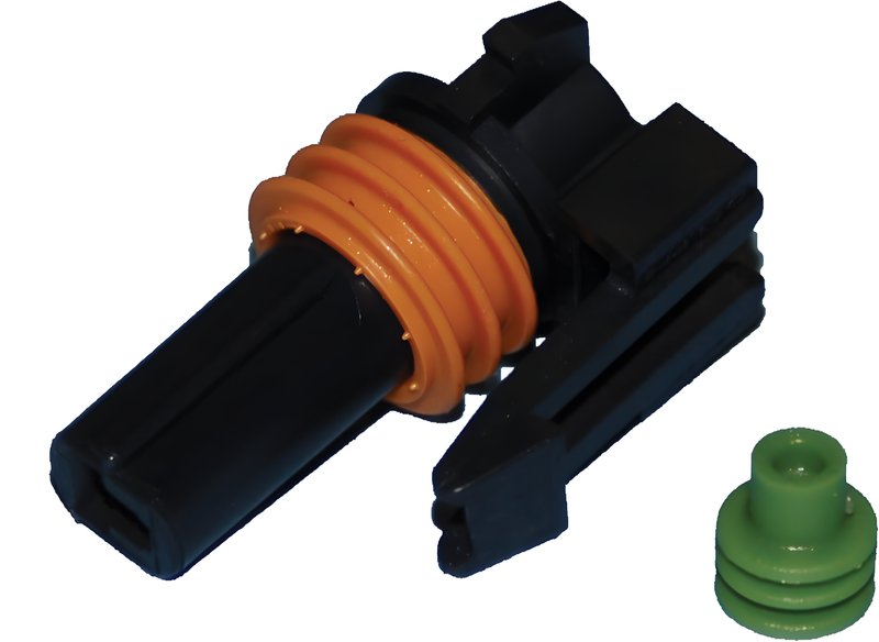 NAMZ Custom Cycle Delphi WeatherPack Female Connectors - 1-Wire Female Connector