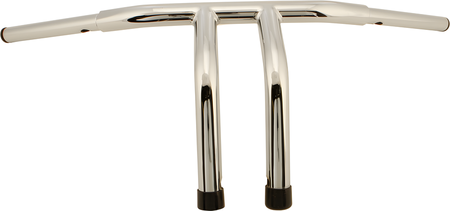 Harddrive Fat Tiller 10" Rise Chrome Handlebars - Harley Softail & Dyna