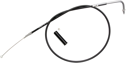 Motion Pro Black Vinyl Idle Cable — Harley-Davidson Softail Heritage Classic, Softail Fat Boy, Softail Custom (1990-1995)
