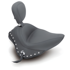 Mustang Motorcycle Solo with Driver Backrest Studs — 2011-2013 Harley-Davidson Touring