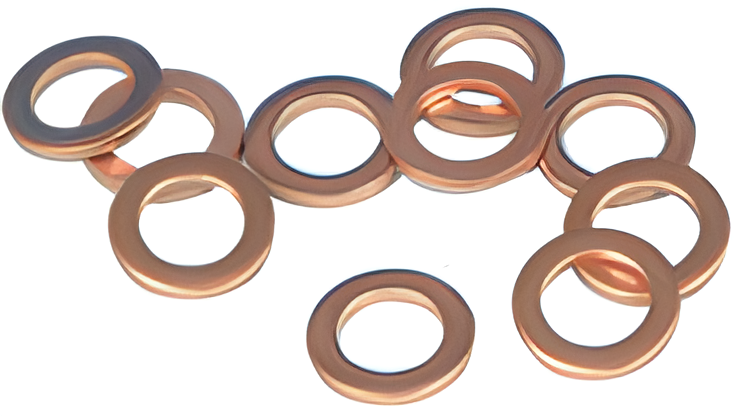 James Gaskets Washer - Fork AIR Cntrl 10/PK 45406-75 — Harley-Davidson Sportster 1000, 1000 Roadster, Sportster Sixty One 1000 (1975-1985)