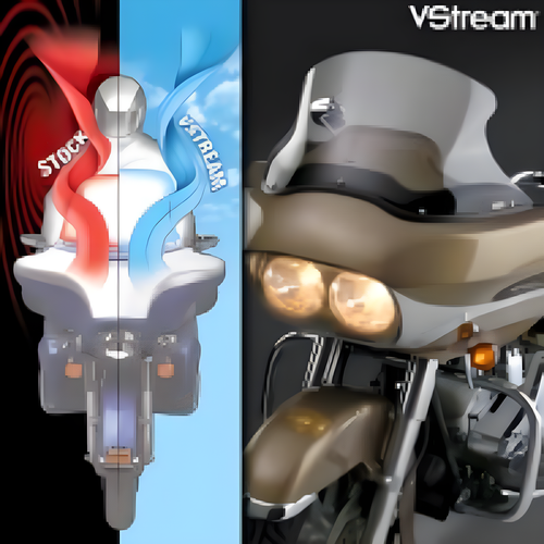 National Cycle V Stream — 1998-2013 Harley-Davidson