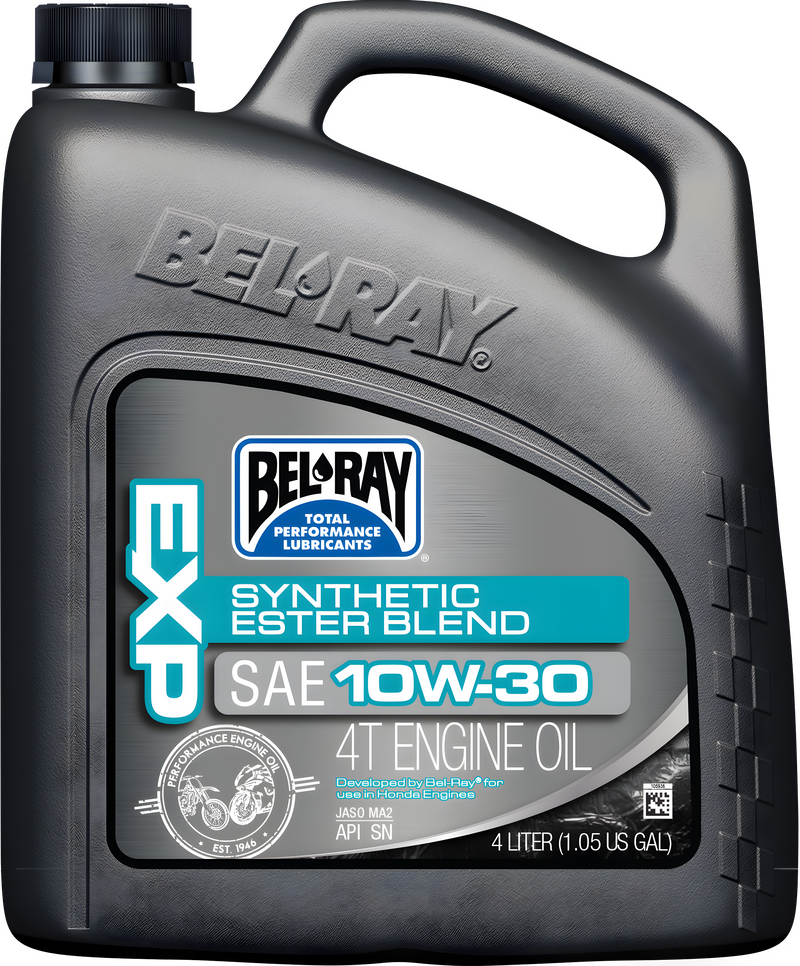 Bel-Ray EXP Semi-Synthetic Ester Blend 4T Engine Oil - SYN Ester Blend Engine O…