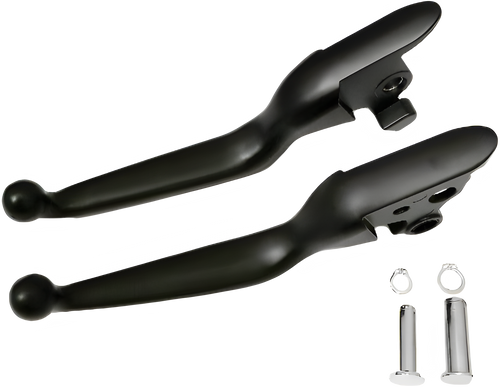 Harddrive Custom Levers - 2018-2024 — Harley-Davidson Softail Fat Boy 114, Softail Heritage Classic 114, Softail Sport Glide (2018-2021)