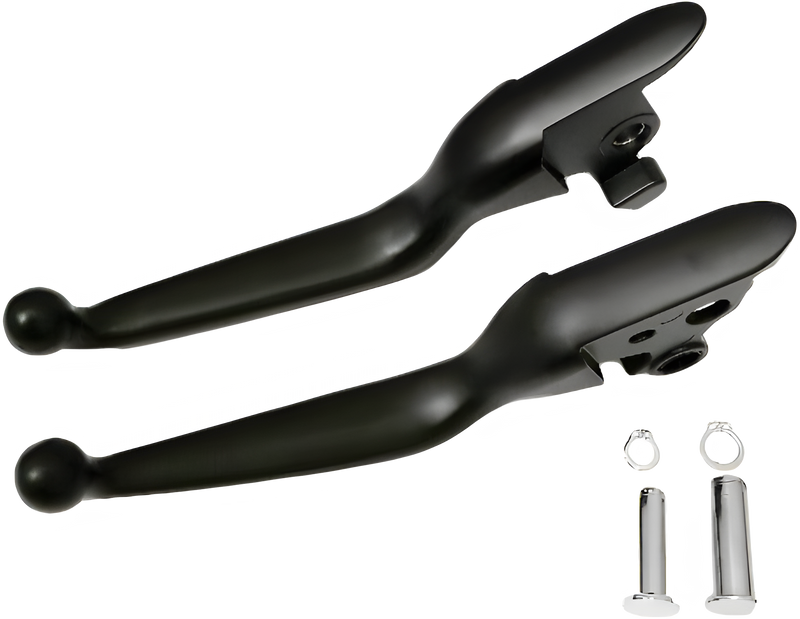 Harddrive Custom Levers - 2018-2024 — Harley-Davidson Softail Fat Boy 114, Softail Heritage Classic 114, Softail Sport Glide (2018-2021)