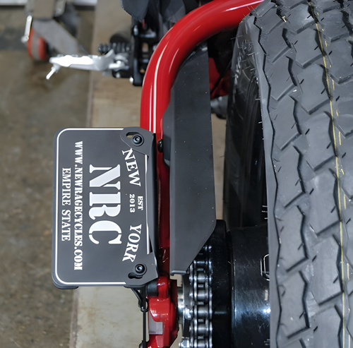 New Rage Cycles Side Mount License Plate - IND