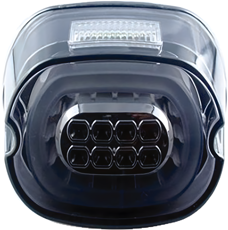 Pathfinder Hybrid Taillight - Smoked — Harley-Davidson Softail Heritage Classic, Softail Fat Boy, Dyna Low Rider (2003-2017)