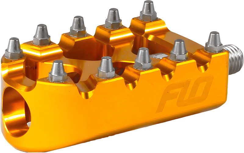 Flo Motorsports Moto Style Shifter Pegs - Shift PEG Gold — Harley-Davidson Electra Glide, Electra Glide Classic, Softail Heritage Classic (1955-2019)