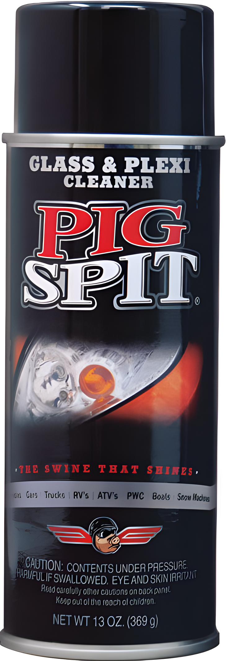 Pig Spit Glass & Plexi Cleaner - 13oz