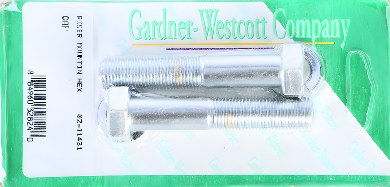 GardnerWestcott Riser Bolts - Chrome HEX CAP 1/2-20 X 2 3/4 Fine Thread