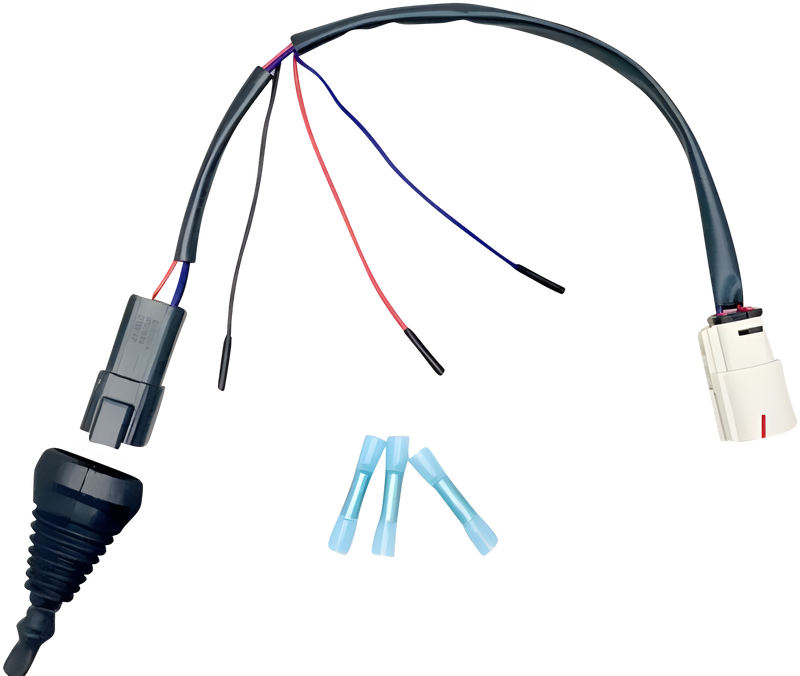 Ultracool Accessory 4-Pin Connector - Touring `2014-2016 — Harley-Davidson Road King, Electra Glide Ultra Classic, Tri Glide Ultra Classic (2014-2016)