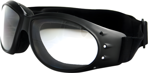 Bobster Cruiser Goggles - Sunglasses Black W/Clear Lens