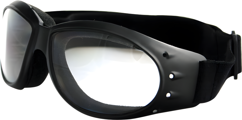 Bobster Cruiser Goggles - Sunglasses Black W/Clear Lens