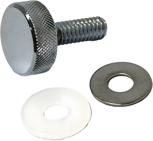 Harddrive Seat Screw - Knob 1/4-20 Chrome