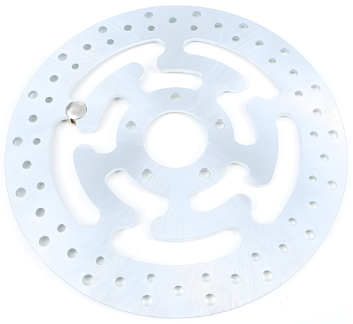 Harddrive Touring Brake Rotors - Steel - 11.8 Machined — Harley-Davidson Dyna Street Bob, Dyna Wide Glide, Dyna Fat Bob (2006-2021)