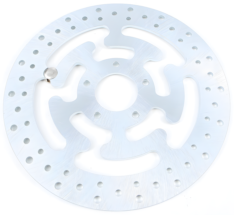 Harddrive Touring Brake Rotors - Steel - 11.8 Machined — Harley-Davidson Dyna Street Bob, Dyna Wide Glide, Dyna Fat Bob (2006-2021)