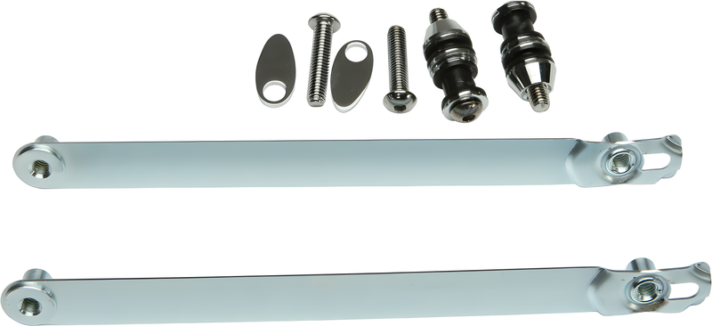 Harddrive Detachable Sissy Bar Docking Hardware - KIT Chrome Fxdb 2009-2017 — Harley-Davidson Dyna Street Bob (2009-2017)