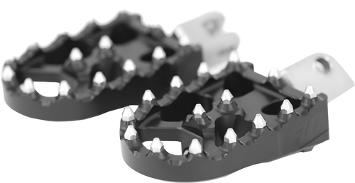 Flo Motorsports Moto Style Footpeg Set - Black FTR 1200 — Indian Motorcycle FTR1200, FTR1200S (2019-2020)