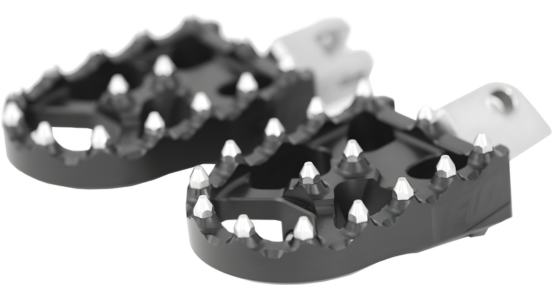 Flo Motorsports Moto Style Footpeg Set - Black FTR 1200 — Indian Motorcycle FTR1200, FTR1200S (2019-2020)