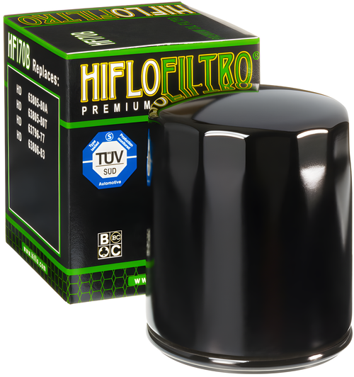 Hiflofiltro Oil Filter — Harley-Davidson Sportster 1200 Custom, Sportster 883, Sportster 883 Hugger (1980-2019)
