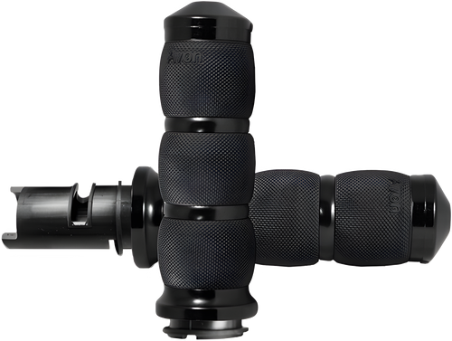 Avon Air cushion twist grip - Black Twist Grip — Harley-Davidson Road Glide Limited, Trike Road Glide 3, Road Glide Custom (2023-2024)