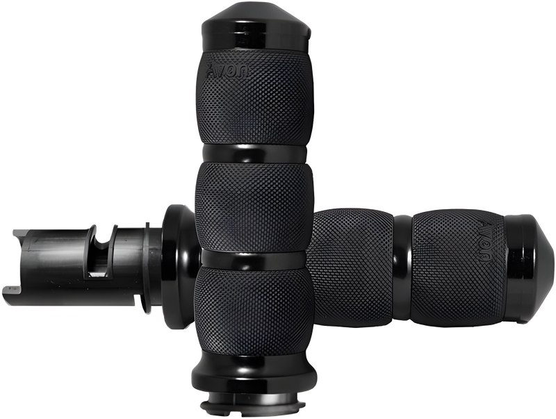 Avon Air cushion twist grip - Black Twist Grip — Harley-Davidson Road Glide Limited, Trike Road Glide 3, Road Glide Custom (2023-2024)